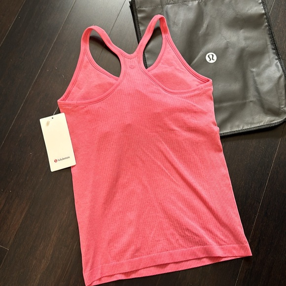 LULULEMON EBB TO STREET TANK IN SAKURA PINK SZ 10 NWT - Picture 5 of 11